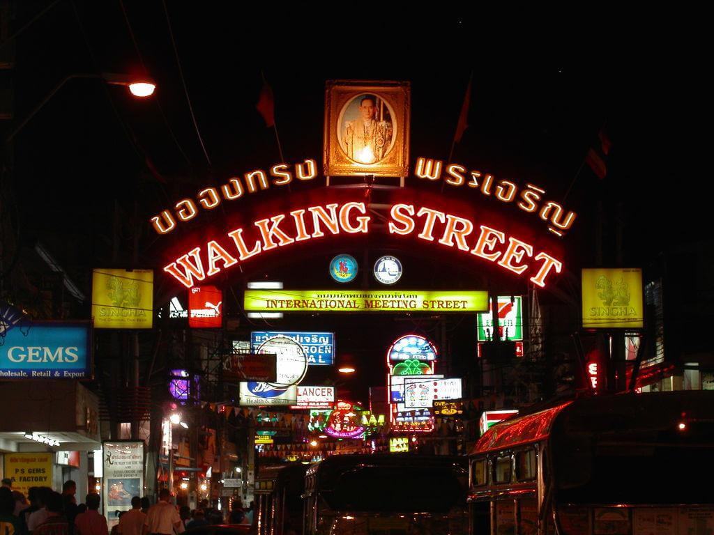 Улица ночных развлечений Walking Street Pattaya